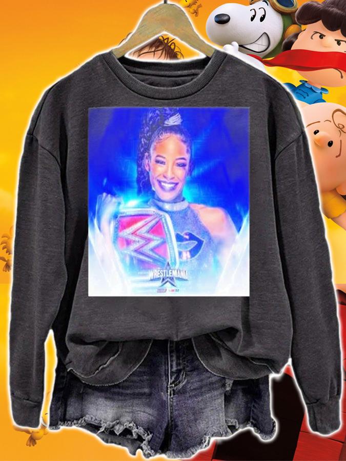 Bianca Belair New Raw Womens Champion Wrestlemania 38 T-Shirt t-shirt sweatshirt