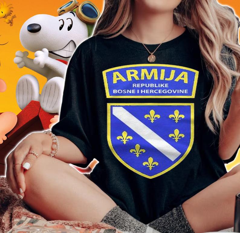 Bih Armija Bosnian Army Gift Shirt t-shirt