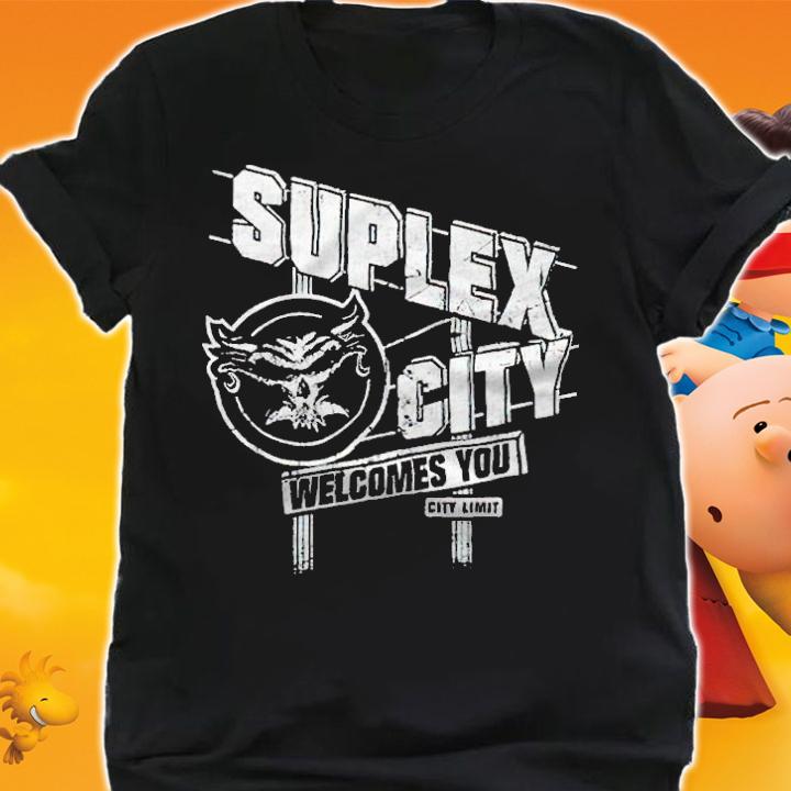 Brock Lesnar Suplex City welcomes you T-shirt t-shirt