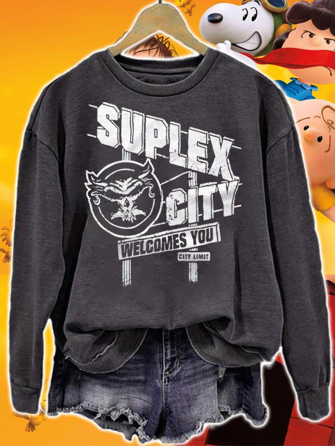 Brock Lesnar Suplex City welcomes you T-shirt t-shirt