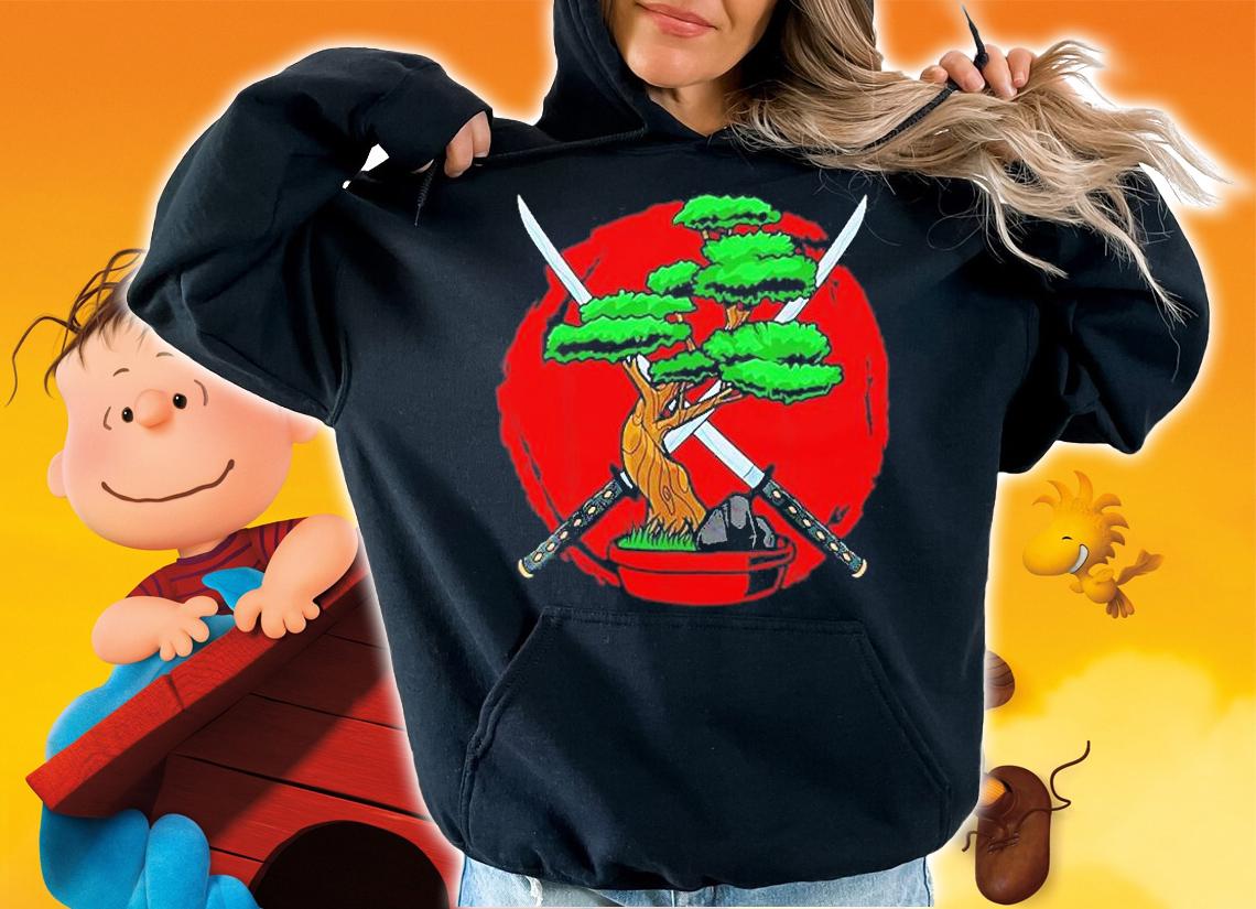 Bonsai Tree Japanese Gardening Bonsai Tree Katana Japanese T-Shirt t-shirt hoodie