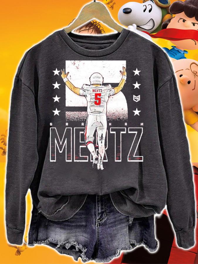 Graham Mertz Touchdown Wisconsin Shirt t-shirt sweatshirt