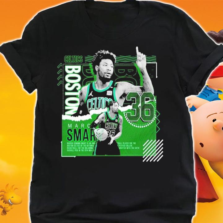 Marcus Smart Basketball Paper Poster Celtics shirt t-shirt shirt