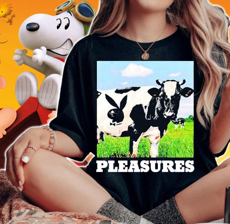Playboy Pleasure Moo T-Shirt t-shirt woman shirt