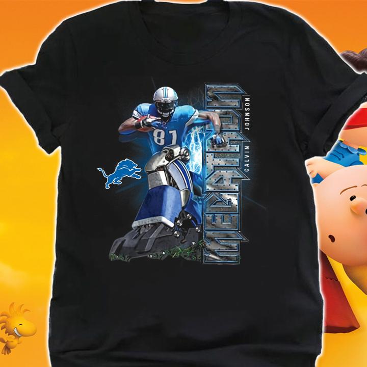 Calvin Johnson Megatron Detroit Lions t-shirt shirt