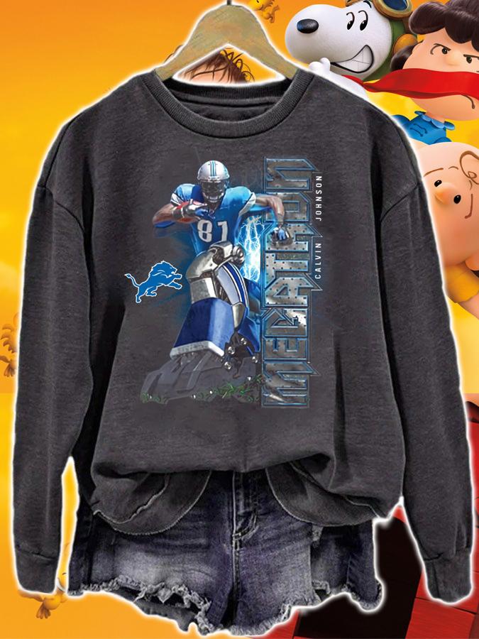 Calvin Johnson Megatron Detroit Lions t-shirt sweatshirt