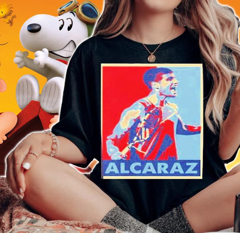 Carlos Alcaraz Hope Design Style T-Shirt t-shirt