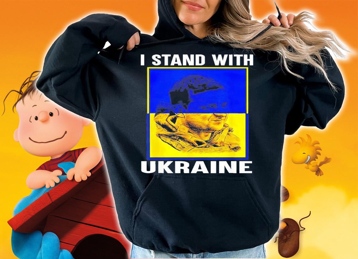 Volodymyr Zelensky Ukraine Flag I Stand With Ukraine Free Ukraine T-Shirt t-shirt hoodie