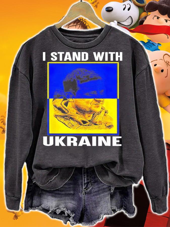Volodymyr Zelensky Ukraine Flag I Stand With Ukraine Free Ukraine T-Shirt t-shirt sweatshirt
