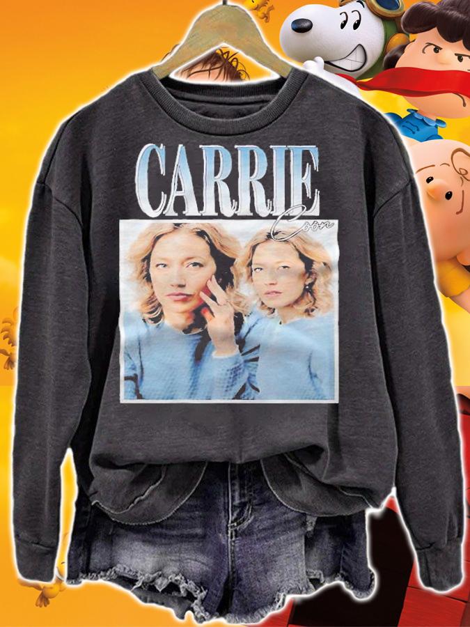 Carrie Coon portrait T-shirt t-shirt sweatshirt