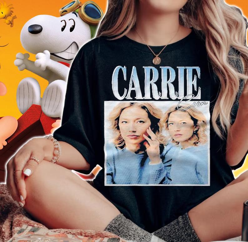 Carrie Coon portrait T-shirt t-shirt woman shirt