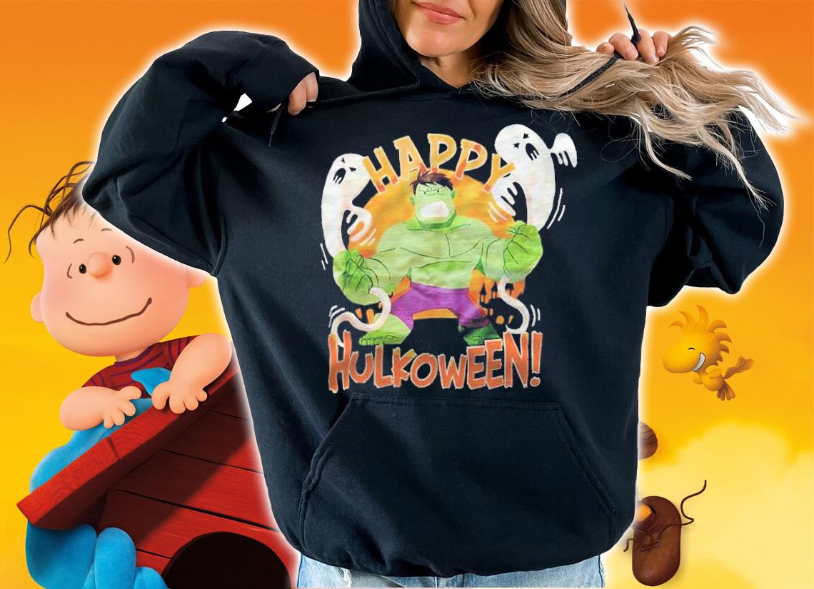 Marvel Hulk Happy Halloween T-Shirt t-shirt
