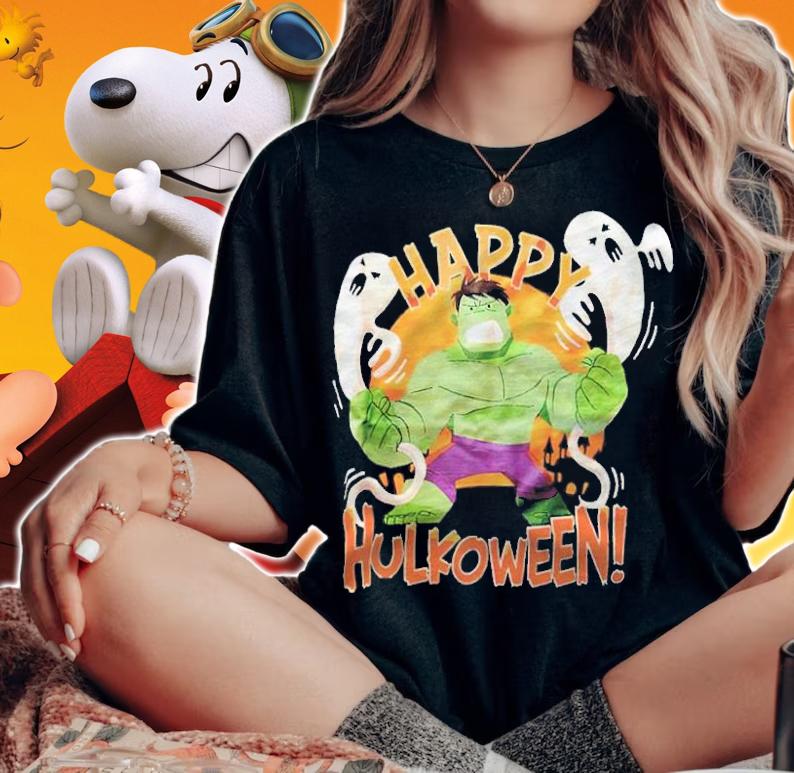 Marvel Hulk Happy Halloween T-Shirt t-shirt