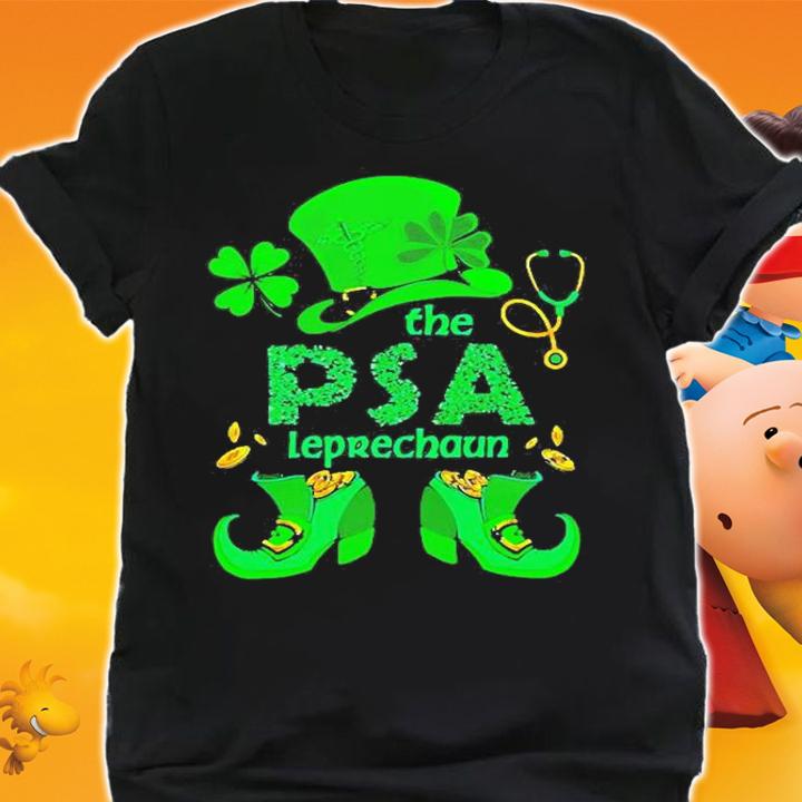 Nice The Nurse PSA Leprechaun St Patricks Day T-Shirt t-shirt shirt