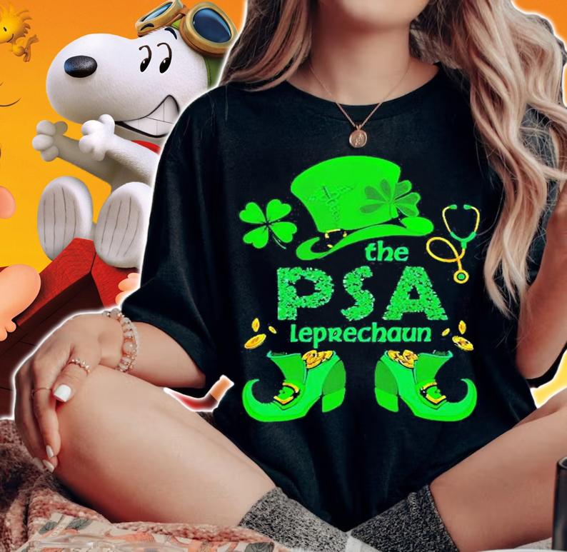 Nice The Nurse PSA Leprechaun St Patricks Day T-Shirt t-shirt woman shirt