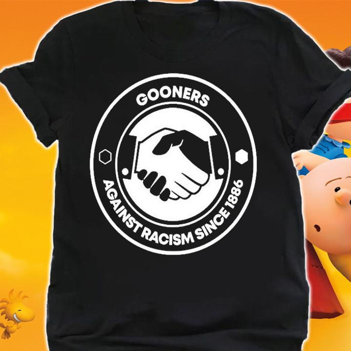 Pistol Gooners Against Racism Since 1886 Gars 1886 T-Shirt t-shirt shirt