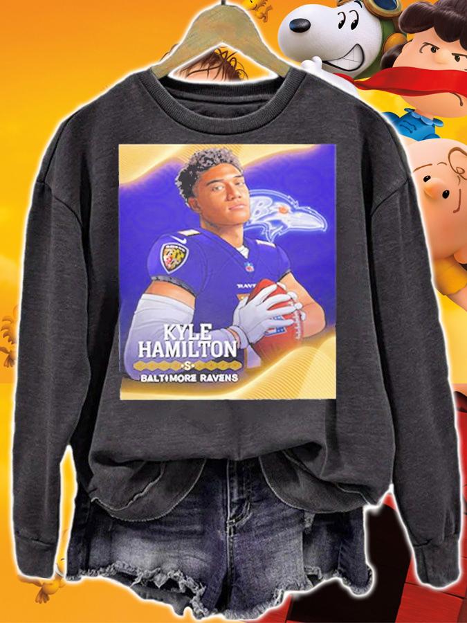 Congratulation Kyle Hamilton Baltimore Ravens NFL Draft 2022 T-Shirt t-shirt sweatshirt