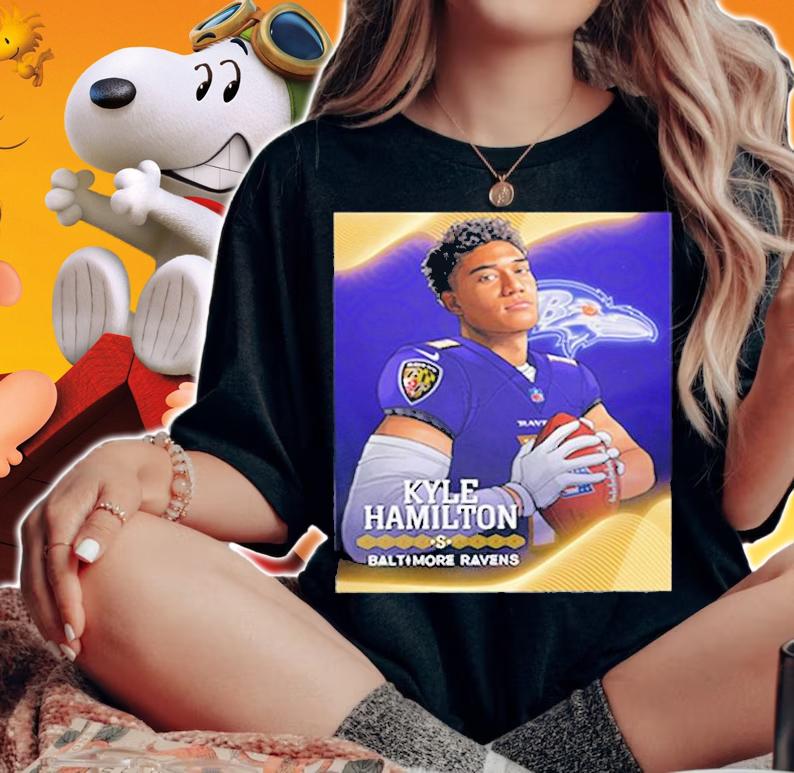 Congratulation Kyle Hamilton Baltimore Ravens NFL Draft 2022 T-Shirt t-shirt woman shirt