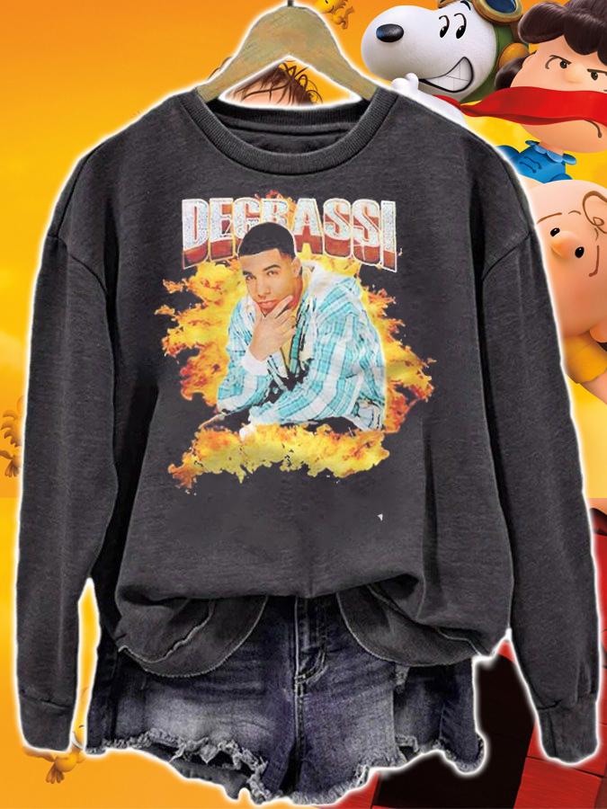 Degrassi Flames Drake T-shirt t-shirt sweatshirt