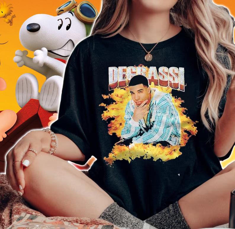 Degrassi Flames Drake T-shirt t-shirt woman shirt