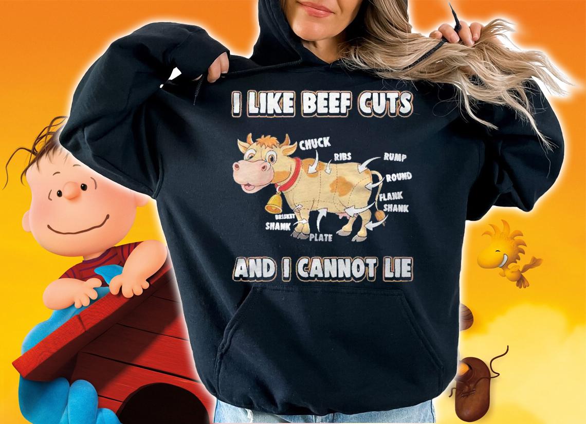 I Like Beef Cuts And I Cannot Lie Cow Farm Steak Food Humor Shirt t-shirt hoodie