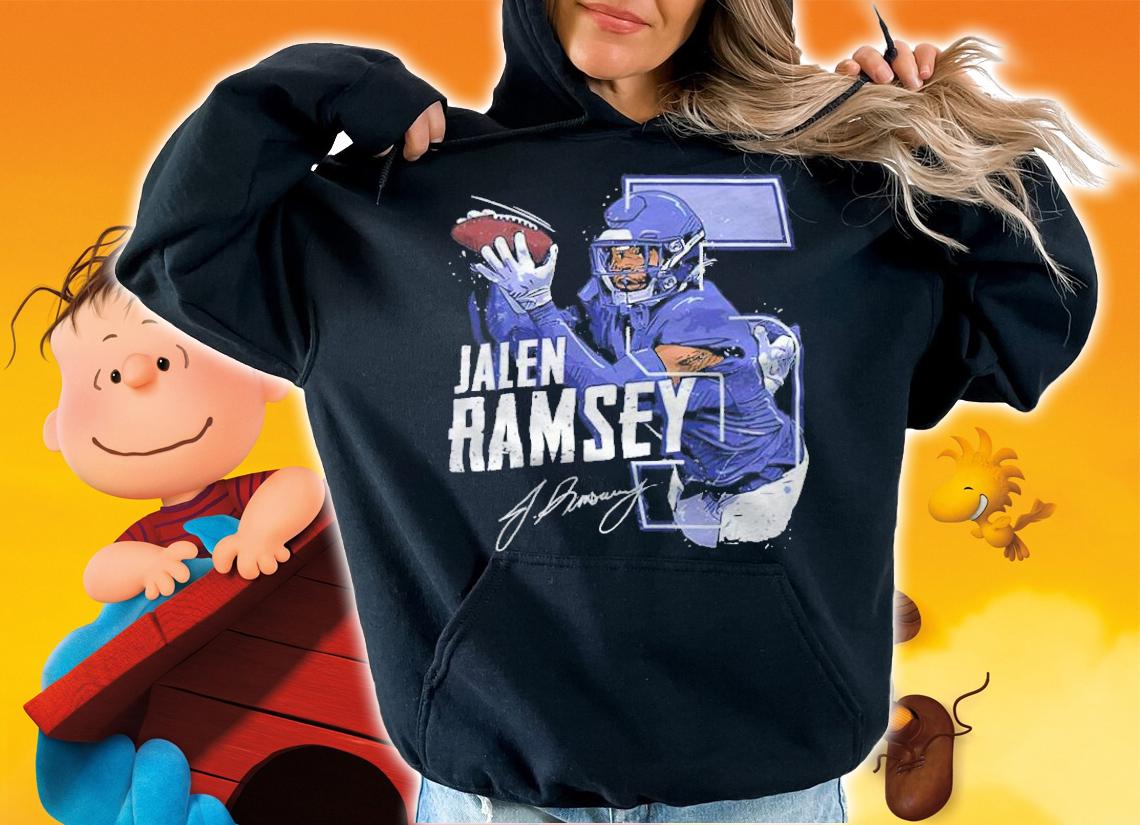 Jalen Ramsey Number Los Angeles Football Singature Shirt t-shirt