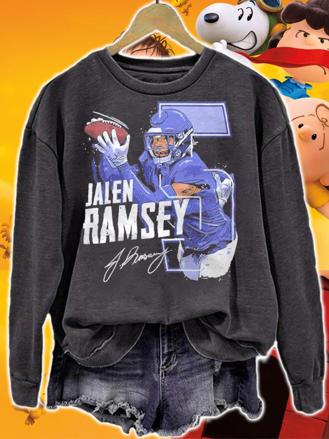 Jalen Ramsey Number Los Angeles Football Singature Shirt t-shirt