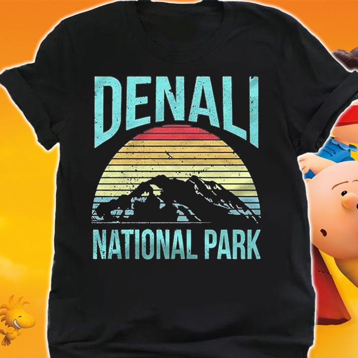 Retro Vintage National Park  Denali National Park Shirt t-shirt shirt