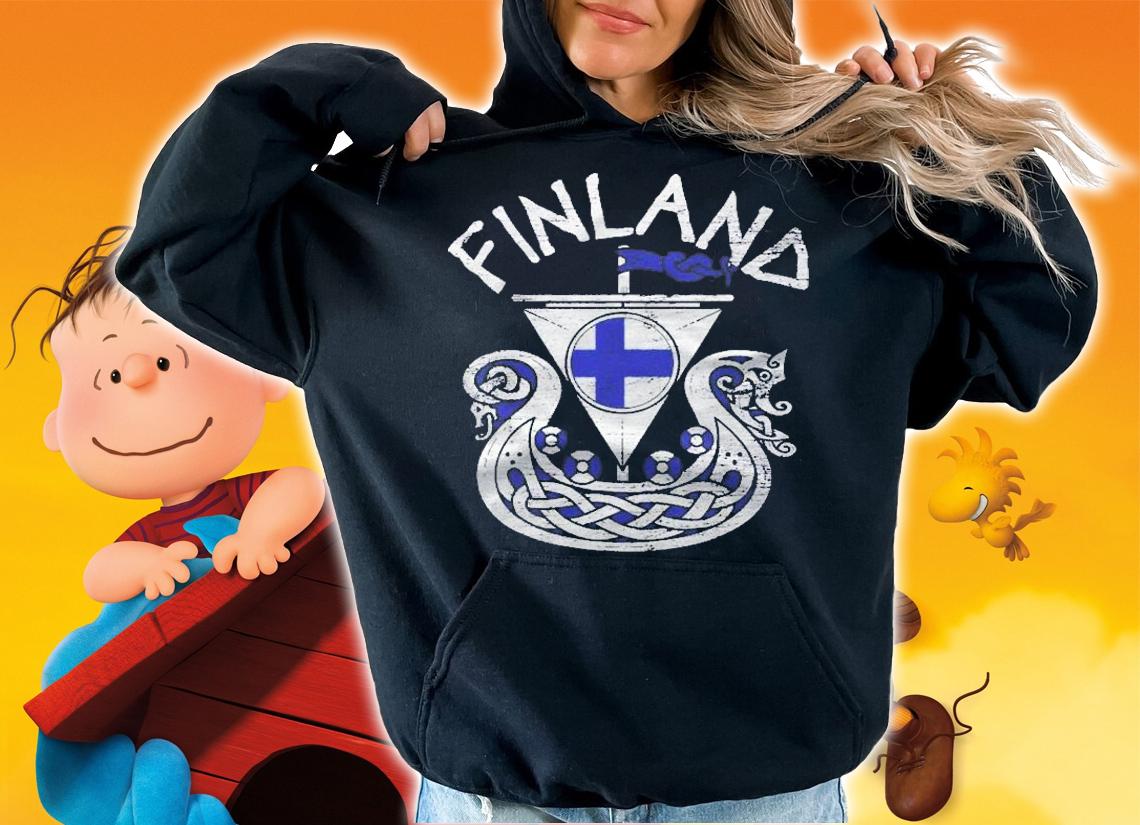 Scandinavia Helsinki Finn Finland Flag Shirt t-shirt hoodie