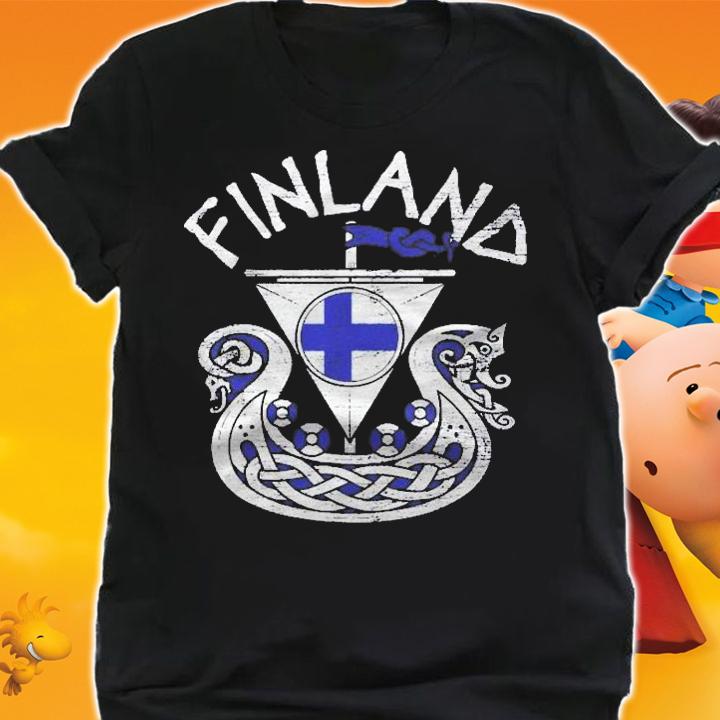 Scandinavia Helsinki Finn Finland Flag Shirt t-shirt shirt