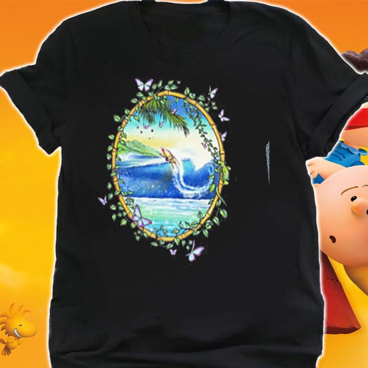 Surfing Off The Lip Surfer Vintage Retro 70S Surf T-shirt t-shirt