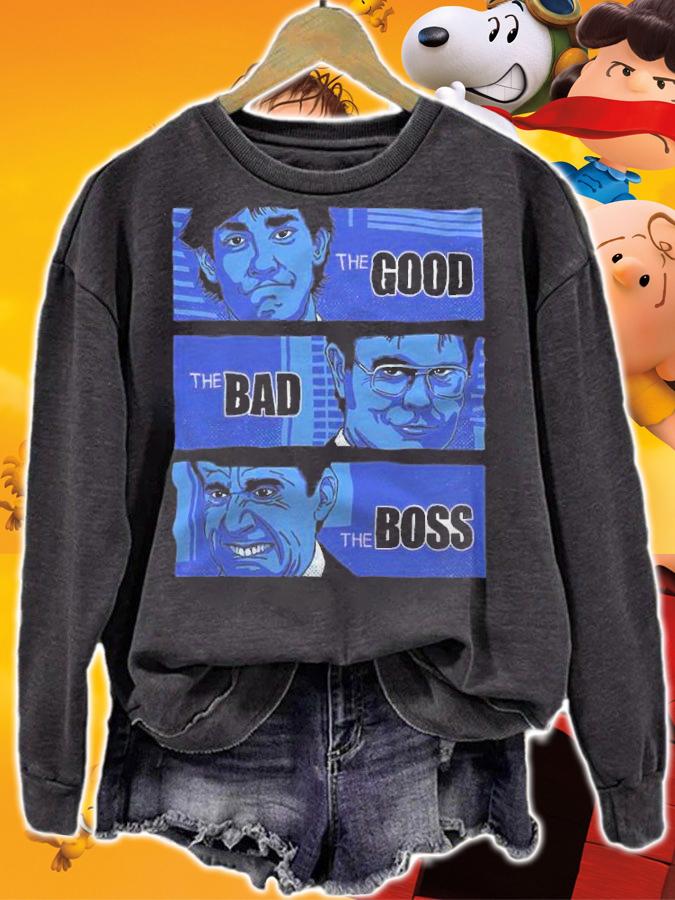 The Good The Bad And The Boss Shirt t-shirt