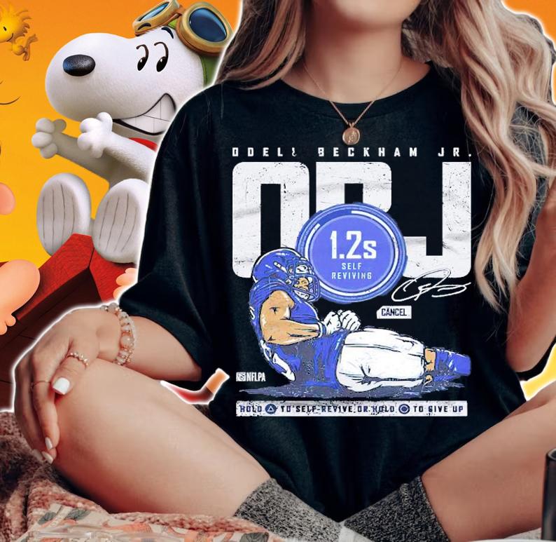 Odell Beckham Jr. Los Angeles Self Revive signature shirt t-shirt woman shirt