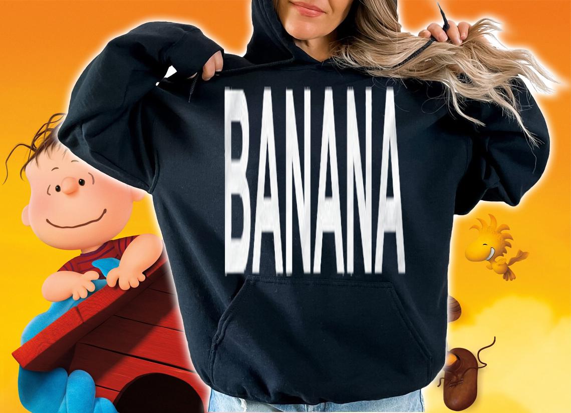 That Says Banana Text Costume Gift Shirt t-shirt hoodie