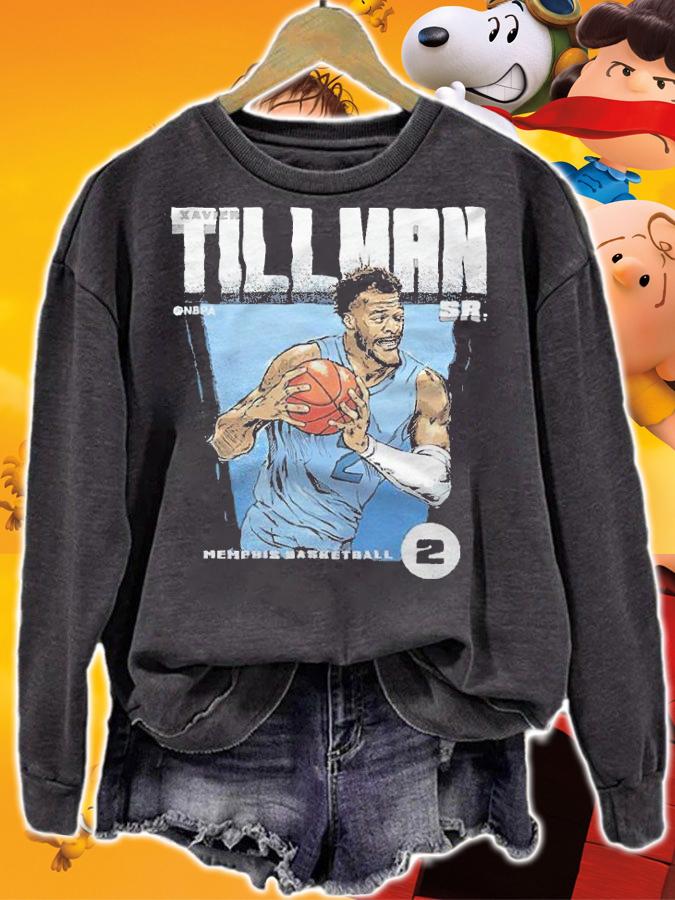 Xavier Tillman Sr. Premier Memphis Basketball Signature Shirt t-shirt sweatshirt