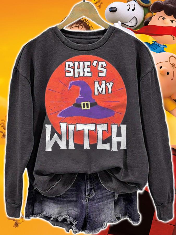 Halloween Tee Shes My Witch Funny Matching Costume Shirt t-shirt sweatshirt