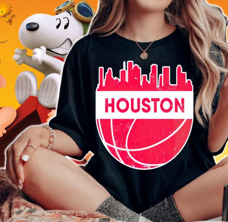 Houston Basketball T-shirt t-shirt woman shirt