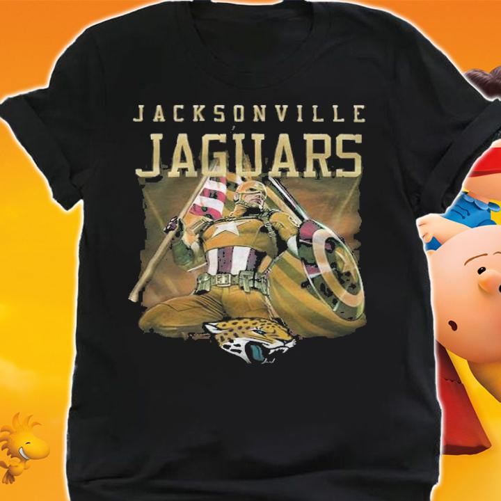 Jacksonville Jaguars Chris Evans Captain America T-shirt t-shirt shirt