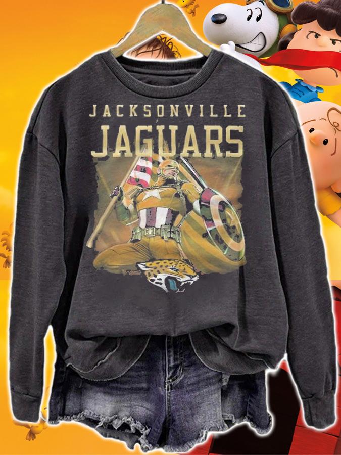 Jacksonville Jaguars Chris Evans Captain America T-shirt t-shirt sweatshirt