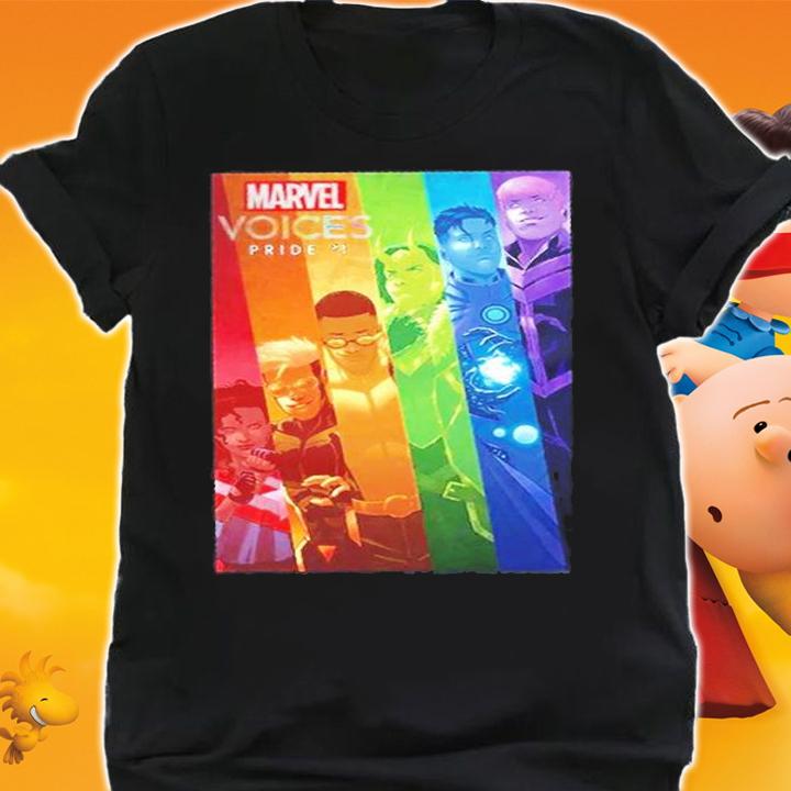 Marvel Comics Celebrates Pride Month With Marvels Voices T-Shirt t-shirt shirt