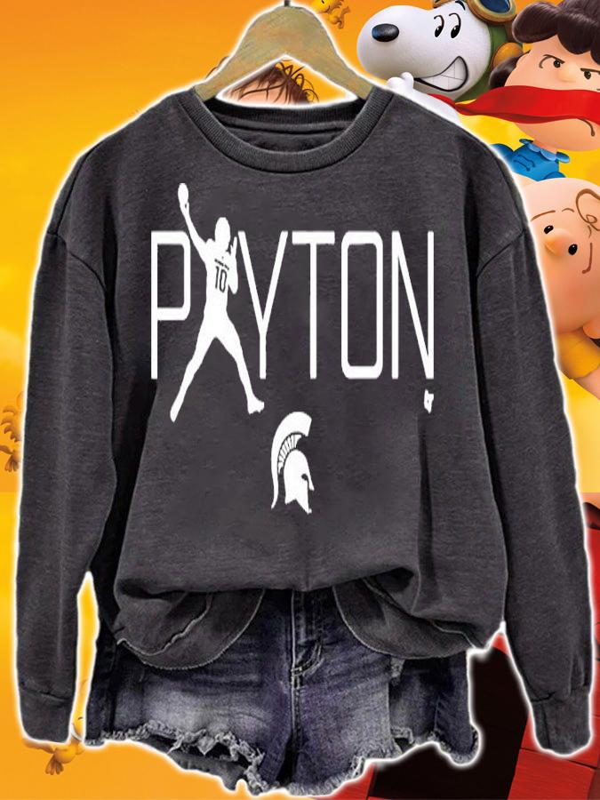 Michigan State Payton Thorne Silhouette Shirt t-shirt sweatshirt