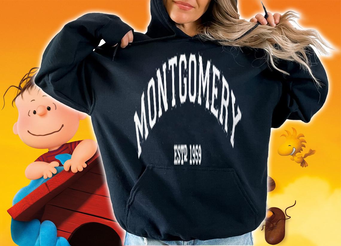 Montgomery  Montgomery Vintage Soft Comfy Cozy Shirt t-shirt hoodie