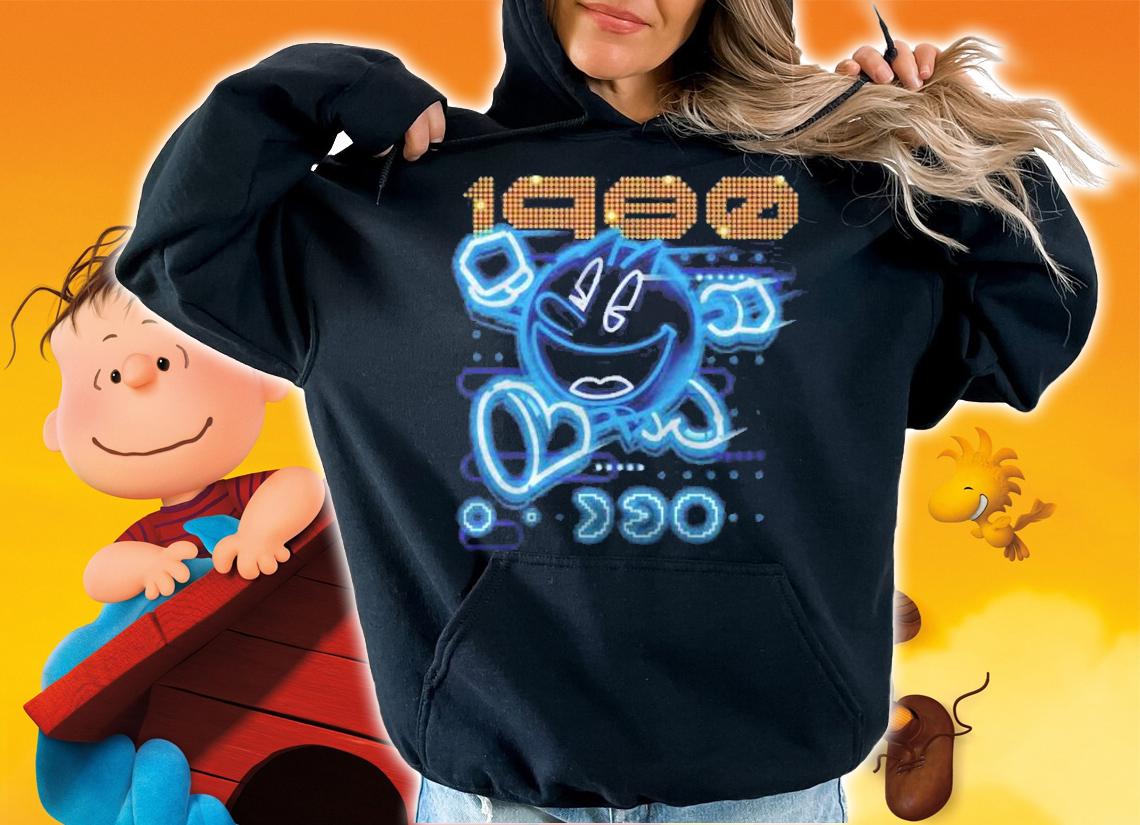 Pac Man Nintendo Video Games Pullover Shirt t-shirt