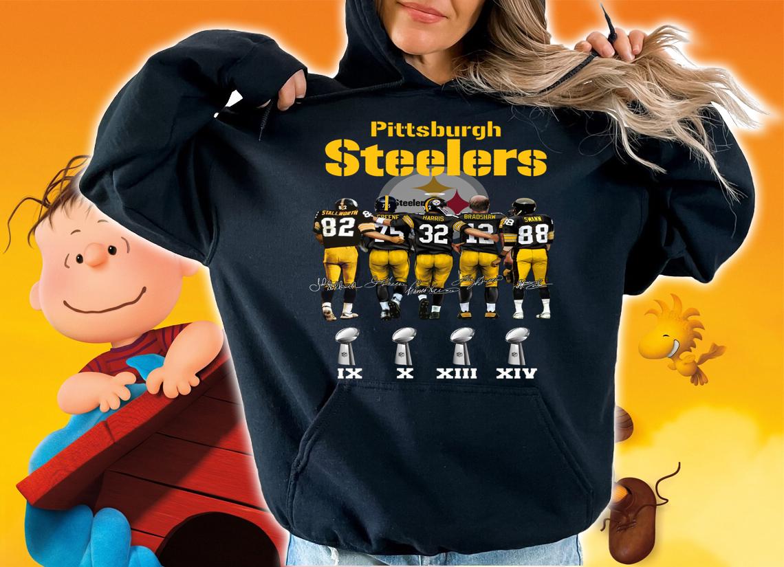 Pittsburgh Steelers Legend Players Signatures t-shirt hoodie