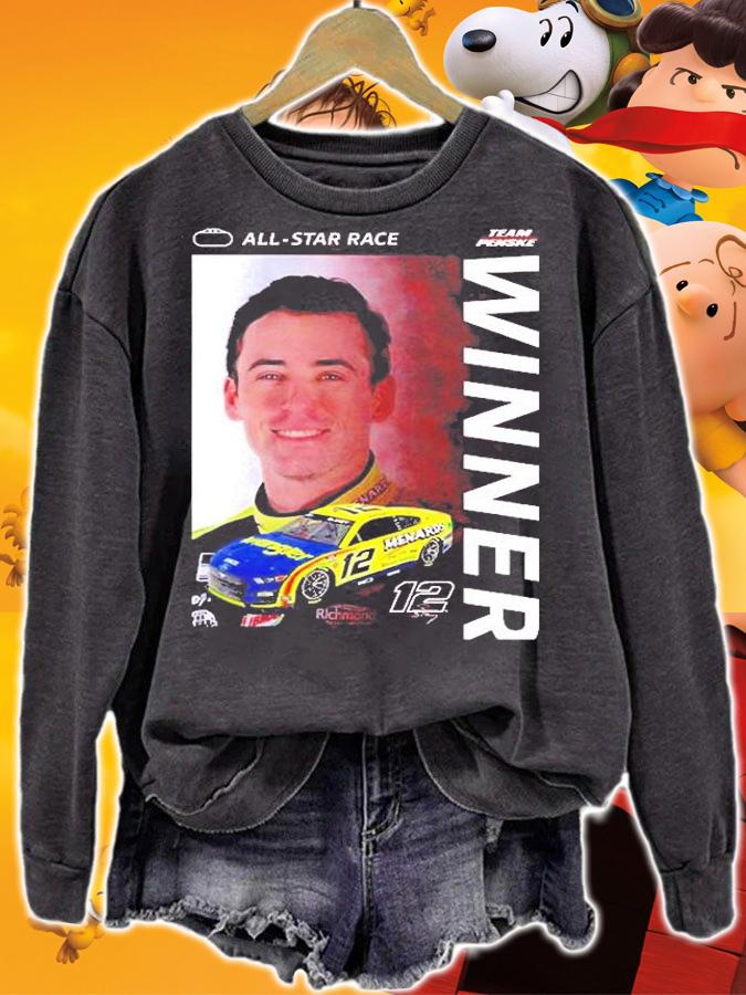 Ryan Blaney Winner All Star Race Nascar 2022 T-Shirt t-shirt sweatshirt