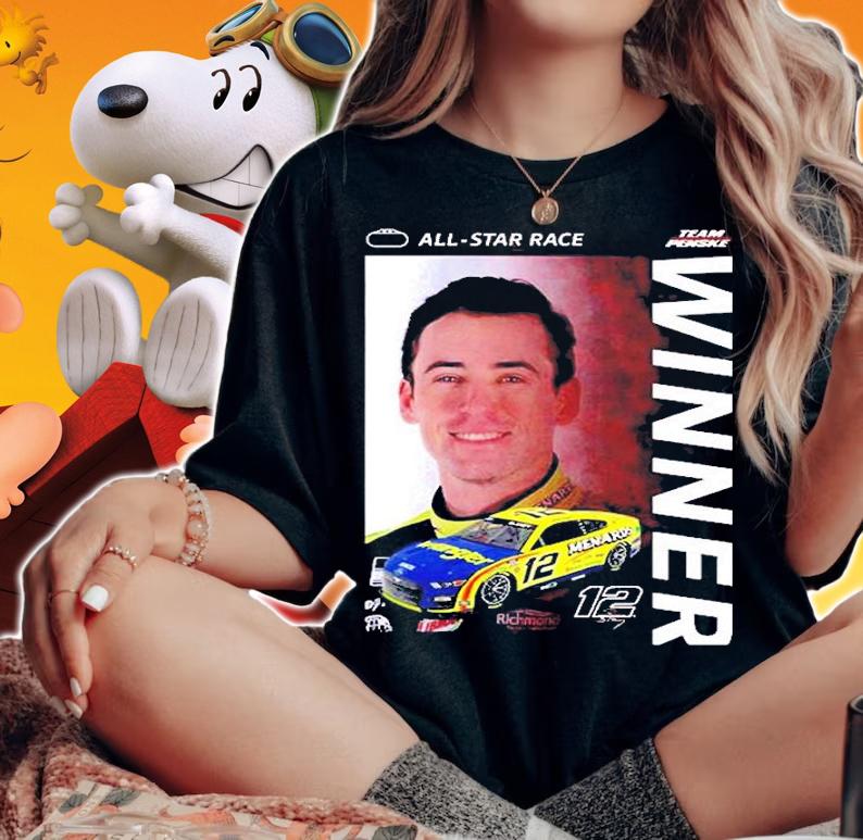 Ryan Blaney Winner All Star Race Nascar 2022 T-Shirt t-shirt woman shirt