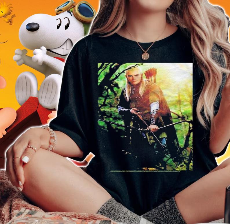 The Lord Of The Rings Legolas In The Dark Forest Shirt t-shirt woman shirt
