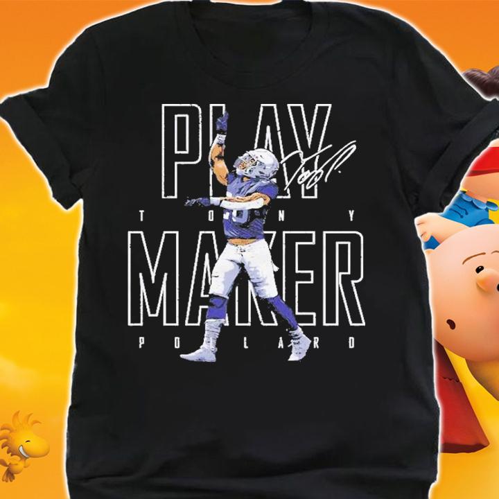 Tony Pollard Dallas Play Maker Dallas Football Shirt t-shirt shirt