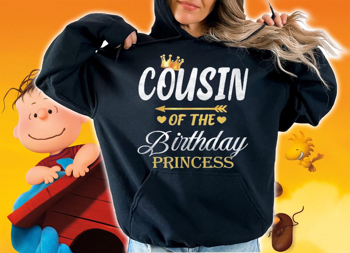Cousin Of The Birthday Princess Matching Family Shirt t-shirt