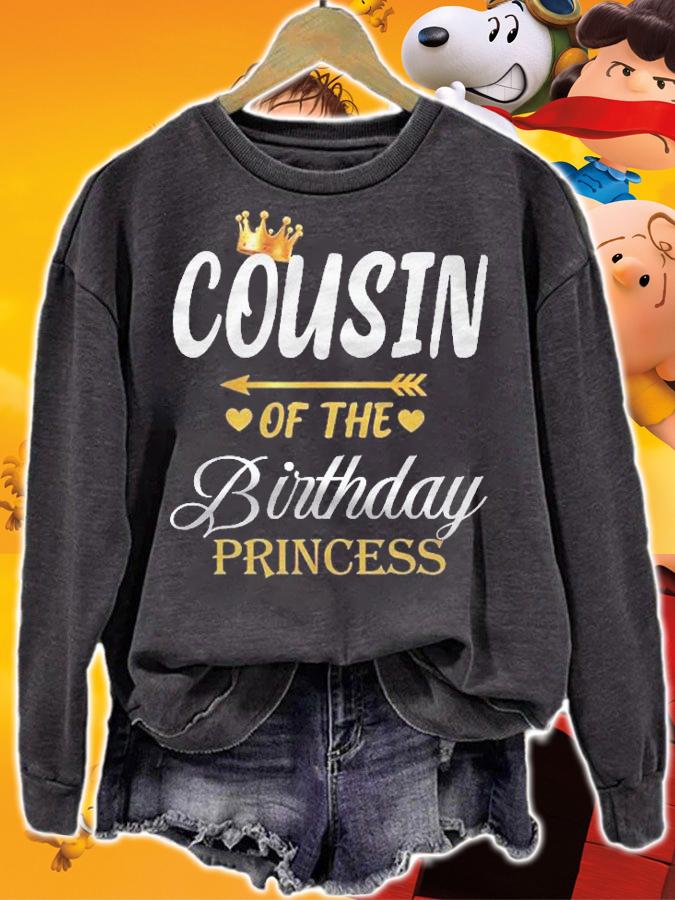 Cousin Of The Birthday Princess Matching Family Shirt t-shirt